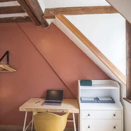 Le Rooftop - Vue Cathedrale - Climatisation Apartamento Troyes