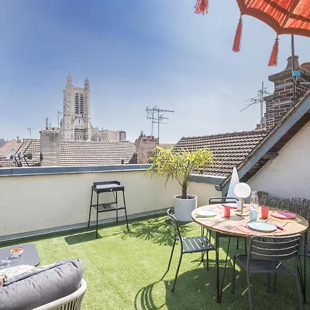 Le Rooftop - Vue Cathedrale Troyes