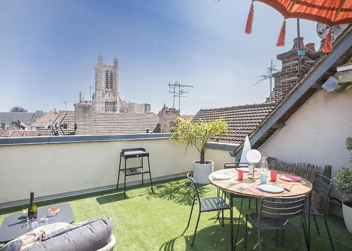 Le Rooftop - Vue Cathedrale - Climatisation Troyes