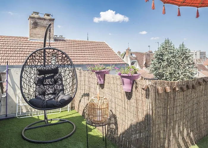 Le Rooftop - Vue Cathedrale - Climatisation * Troyes